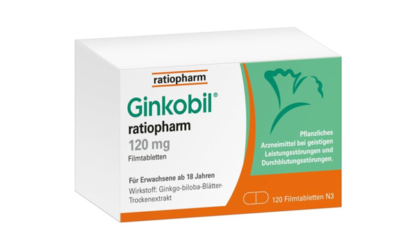 Ginkobil® ratiopharm 120&thinsp;mg**