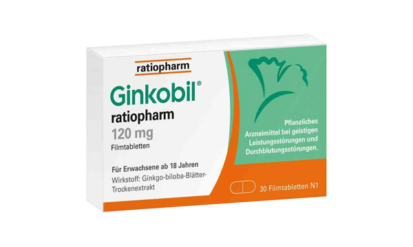 Ginkobil® ratiopharm 120&thinsp;mg**